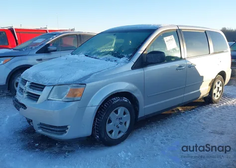 2009 Dodge Grand Caravan Se from USA, damaged, VIN 1D8HN44E59B501650